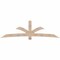 Ekena Millwork Davenport Smooth Timber Gable Bracket, Douglas Fir, 108"W x 31 1/2"H x 1 1/2"D x 5 1/2"F, 7/12 Pitch GBW108X31X0206DAV00SDF - alternate 1